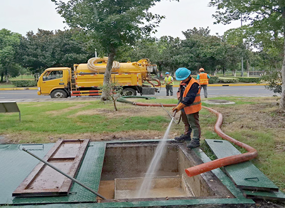 东昌化油池清理